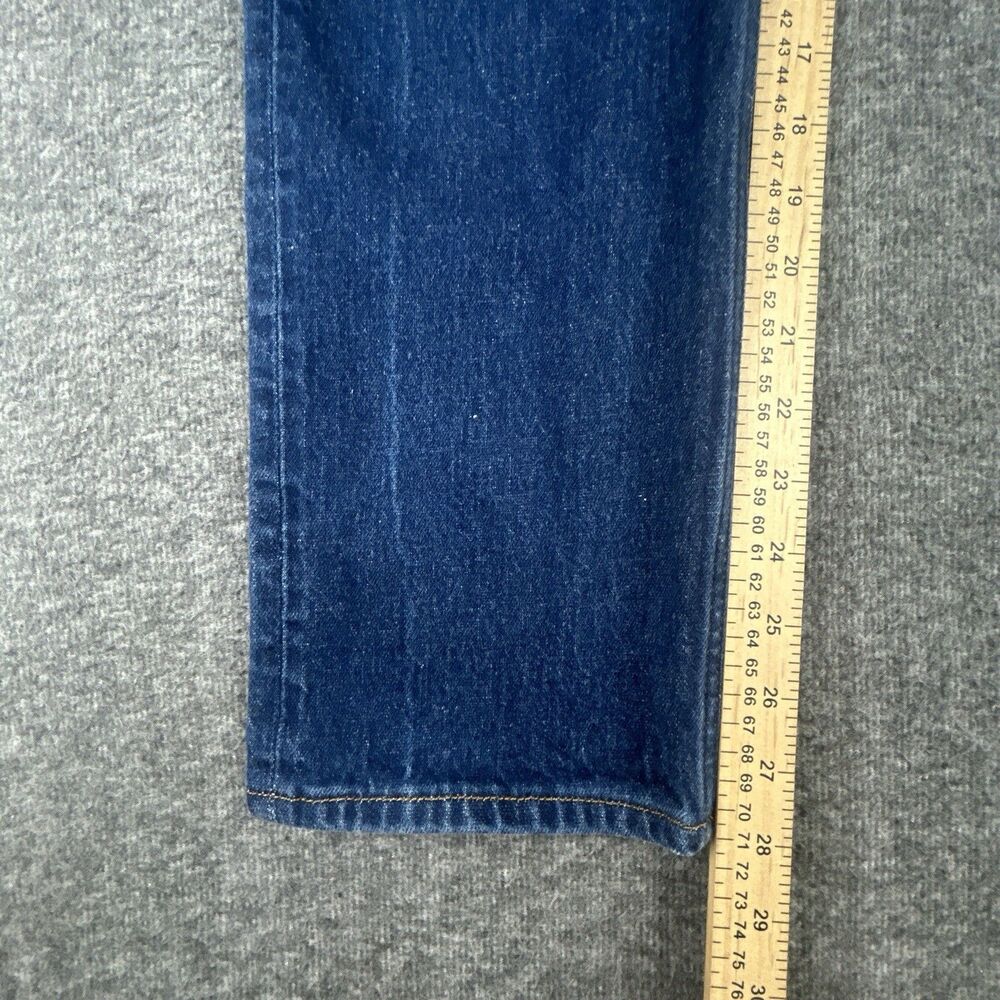 Abercrombie & Fitch Jeans Womens 28x28 Dark Blue 90s Straight Ultra High Rise - Picture 9 of 11
